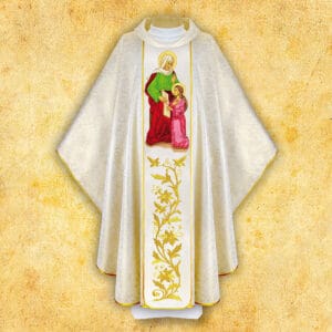 Ornant z wizerunkiem haftowanym “Św. Anna”