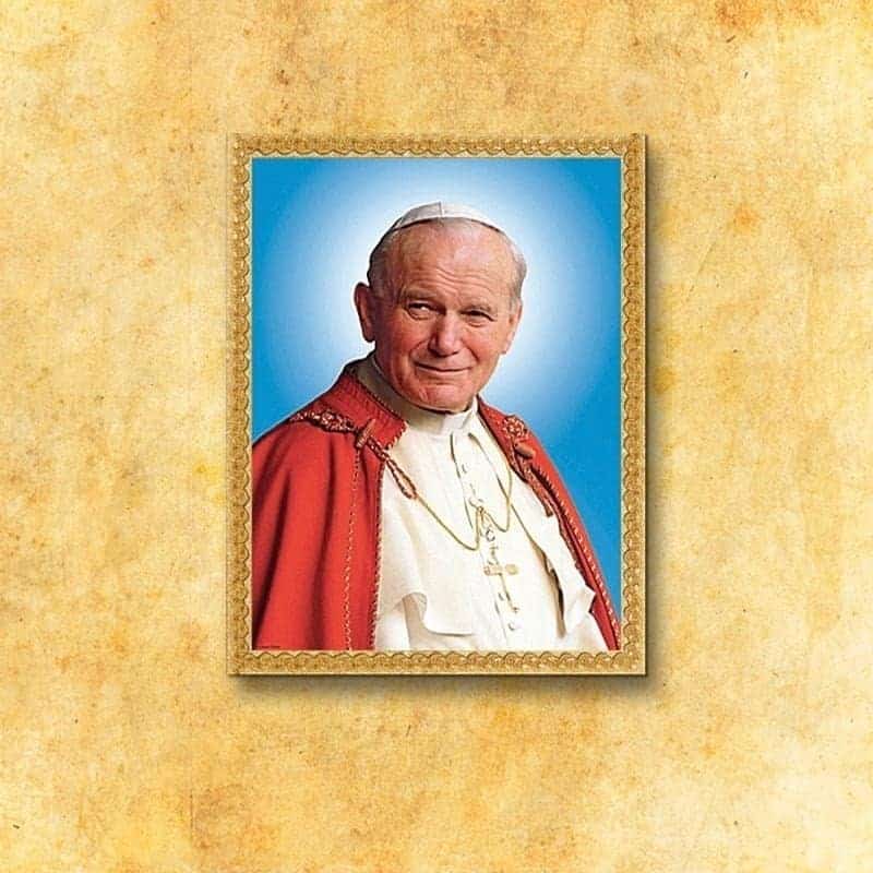 Obraz na tkaninie “Św. Jan Paweł II”