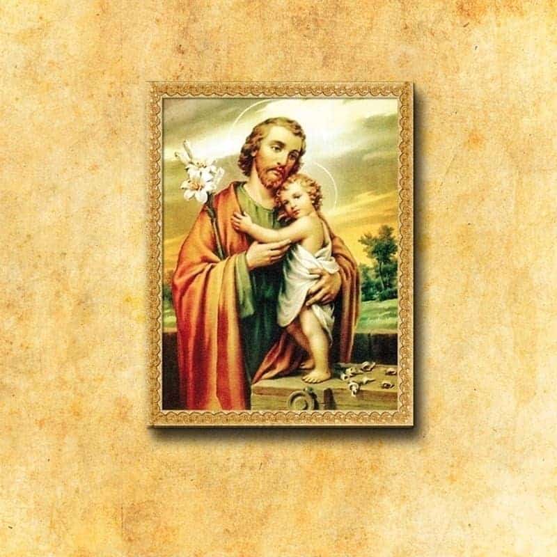 Obraz na tkaninie “Św. Józef”