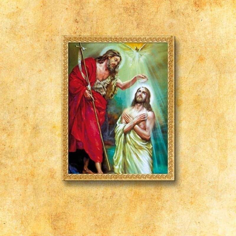 Obraz na tkaninie “Św. Jan Chrzciciel”