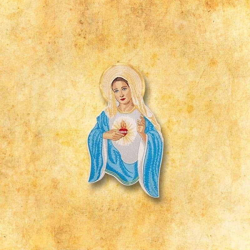 Aplikacja haftowana “Serce Maryji”