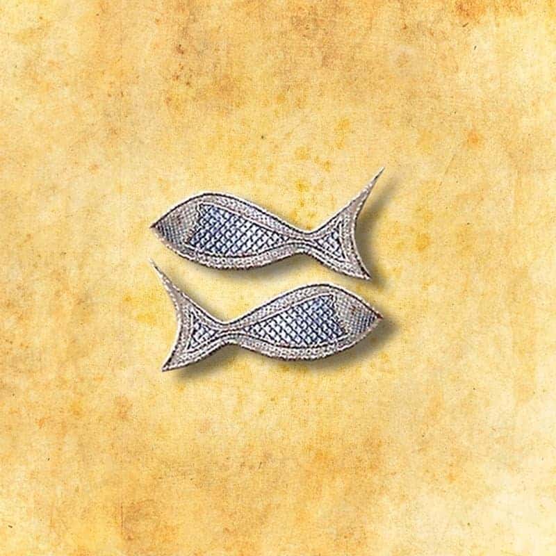 Embroidered applique "Fish"