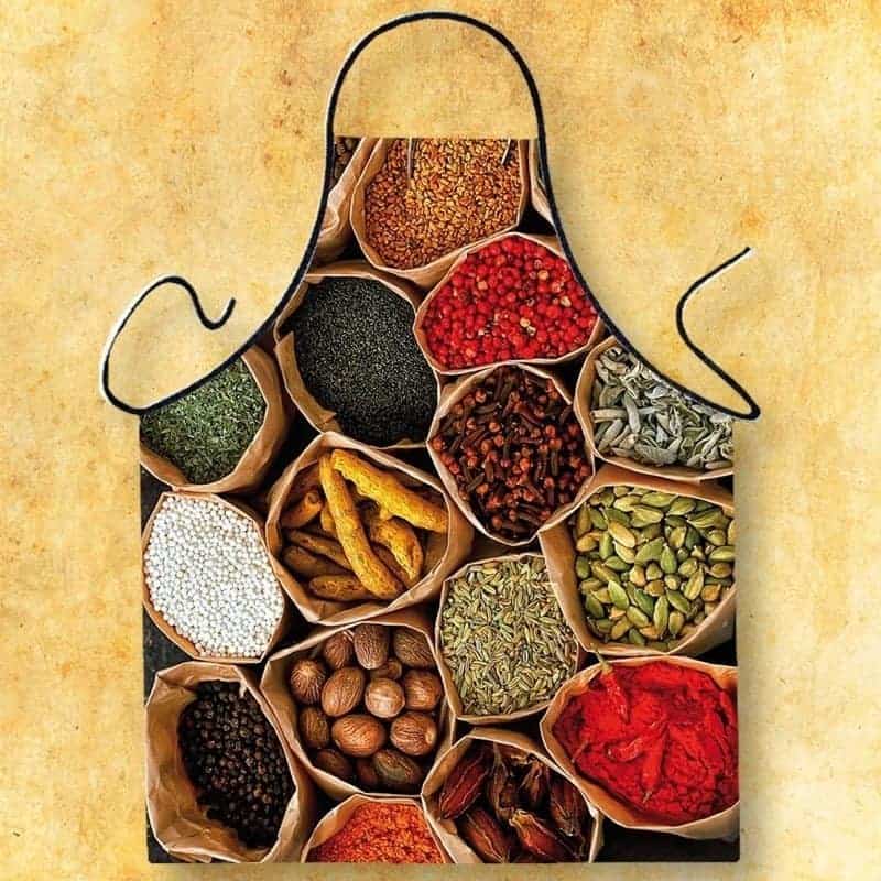 Photo apron - spices