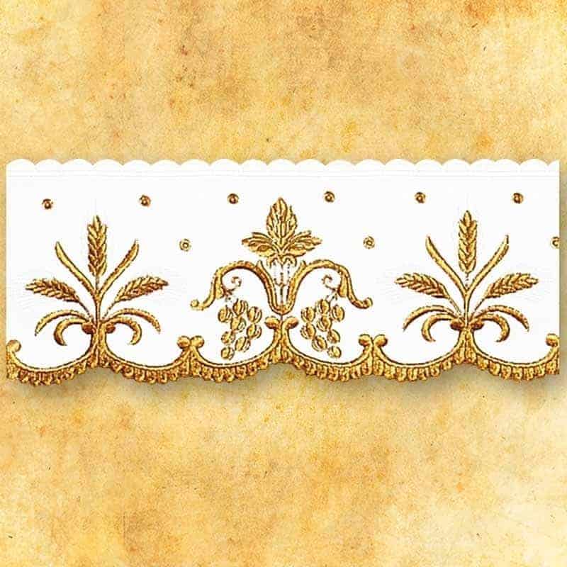 Embroidered lace "Italian Gold"