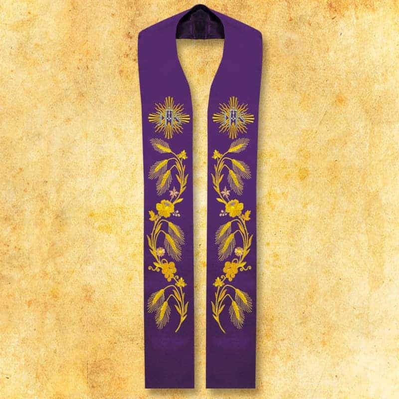 Embroidered stole "Dominion"
