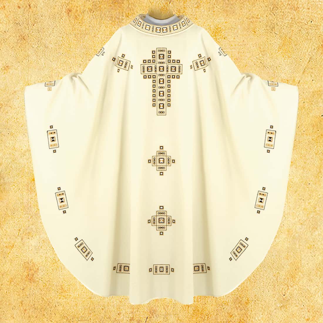 Embroidered chasuble "Mystery"
