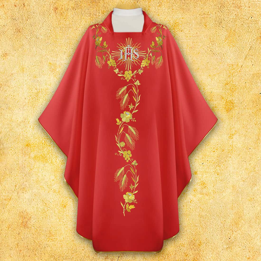 Embroidered chasuble "Dominion"