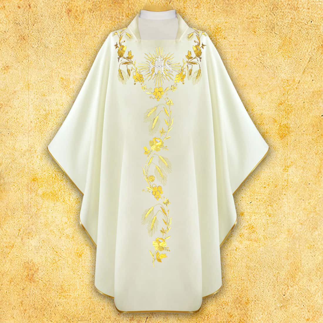 Embroidered chasuble "Dominion"
