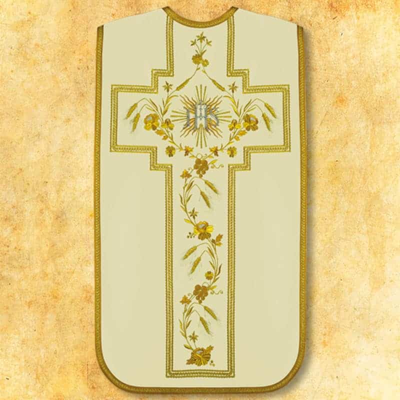 Roman embroidered chasuble "Dominion"