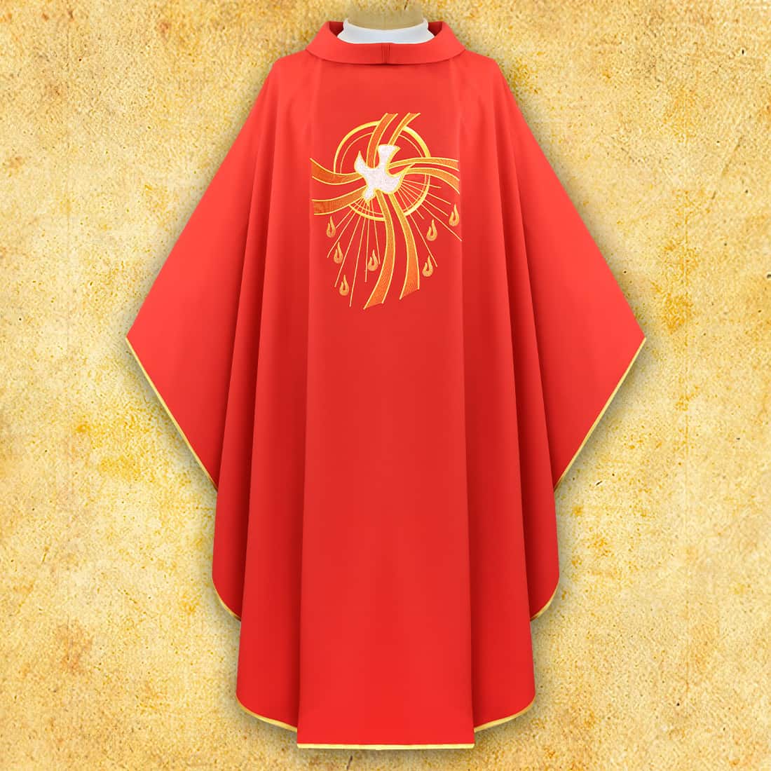 Embroidered chasuble "Holy Spirit"
