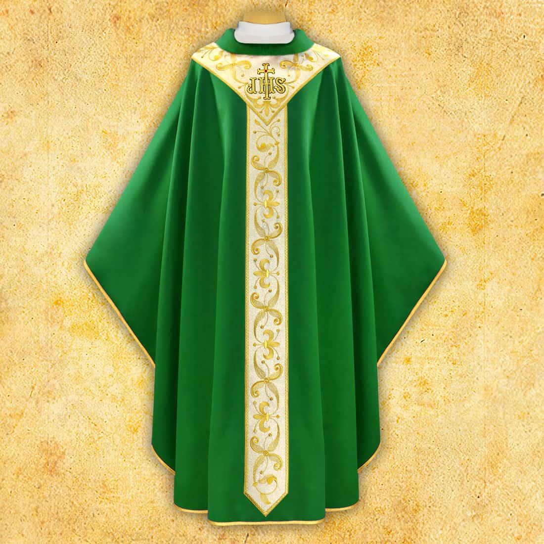 Embroidered chasuble "Religione"
