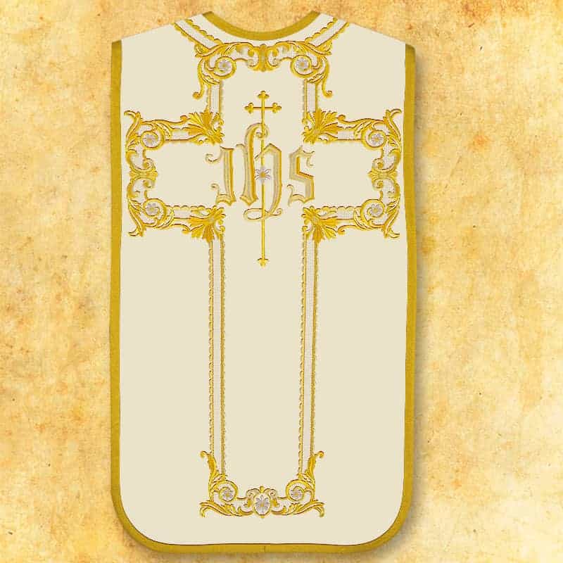 Roman embroidered chasuble "Sacrale"