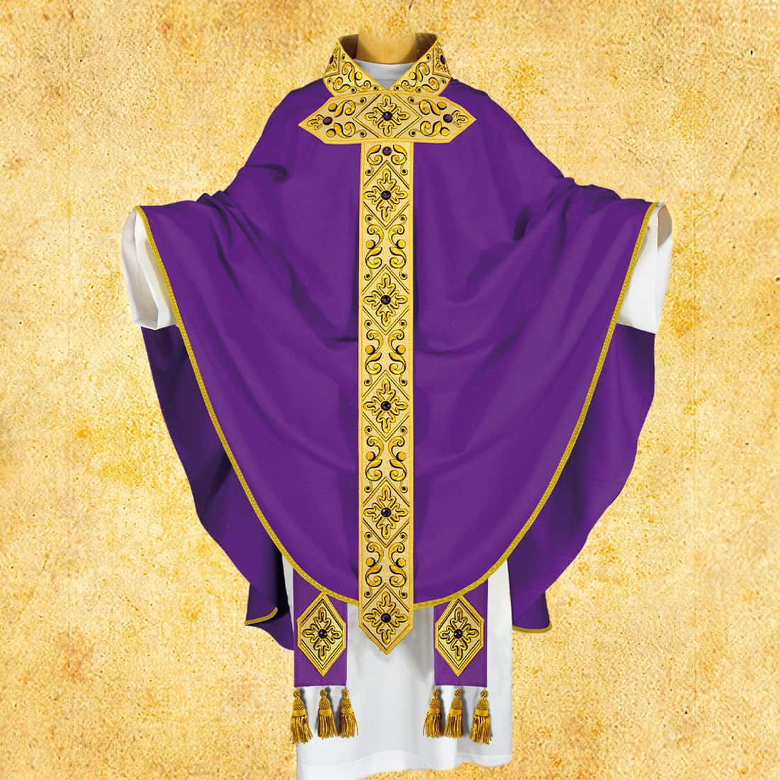 Ornat haftowany “Monsignor”