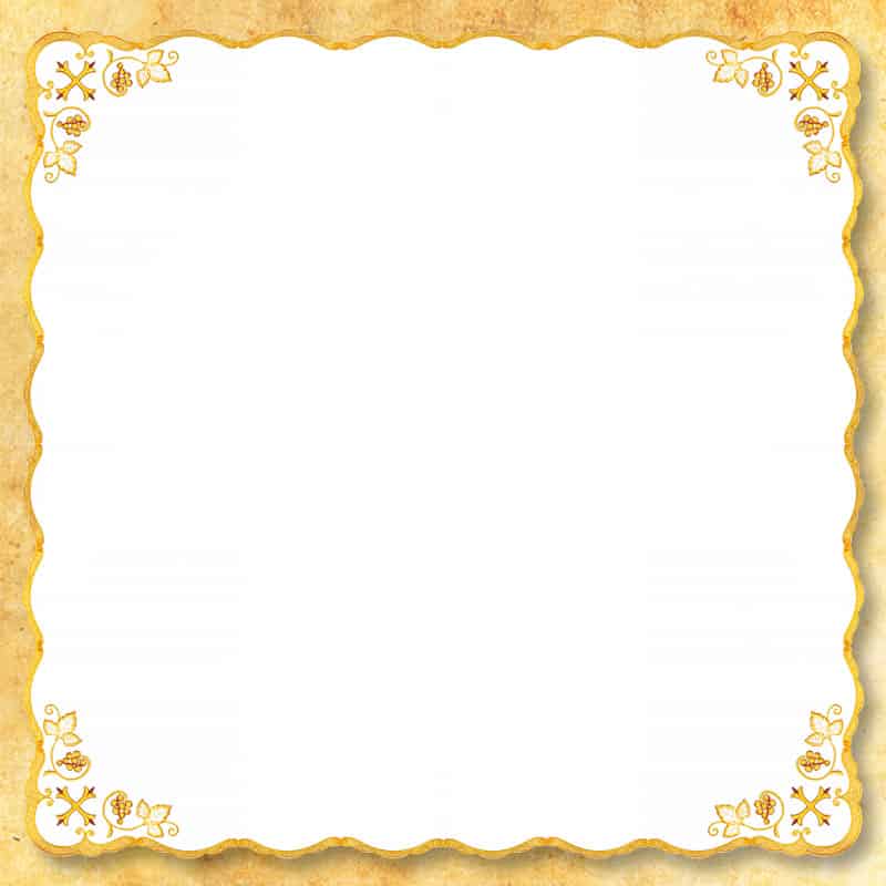 Nakładka “Złota seria – Krzyżyk” 110×110
