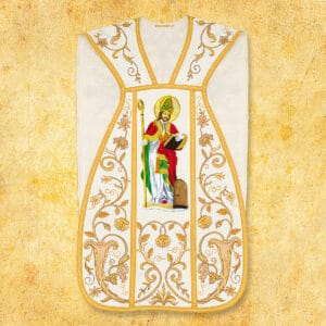 Roman embroidered chasuble "St. Ambrose."