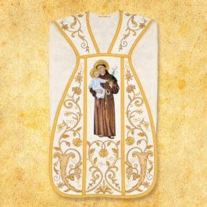 Roman embroidered chasuble "St. Anthony"
