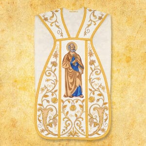 Roman embroidered chasuble "St. Peter."