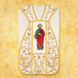 Roman embroidered chasuble "St. Paul"