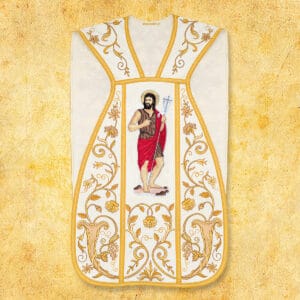 Ornat haftowany rzymski “Św. Jan Chrzciciel”