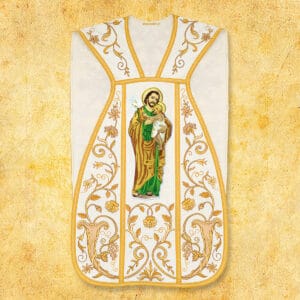 Roman embroidered chasuble "St. Joseph".